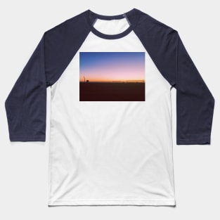 Santa Monica Sunset Baseball T-Shirt